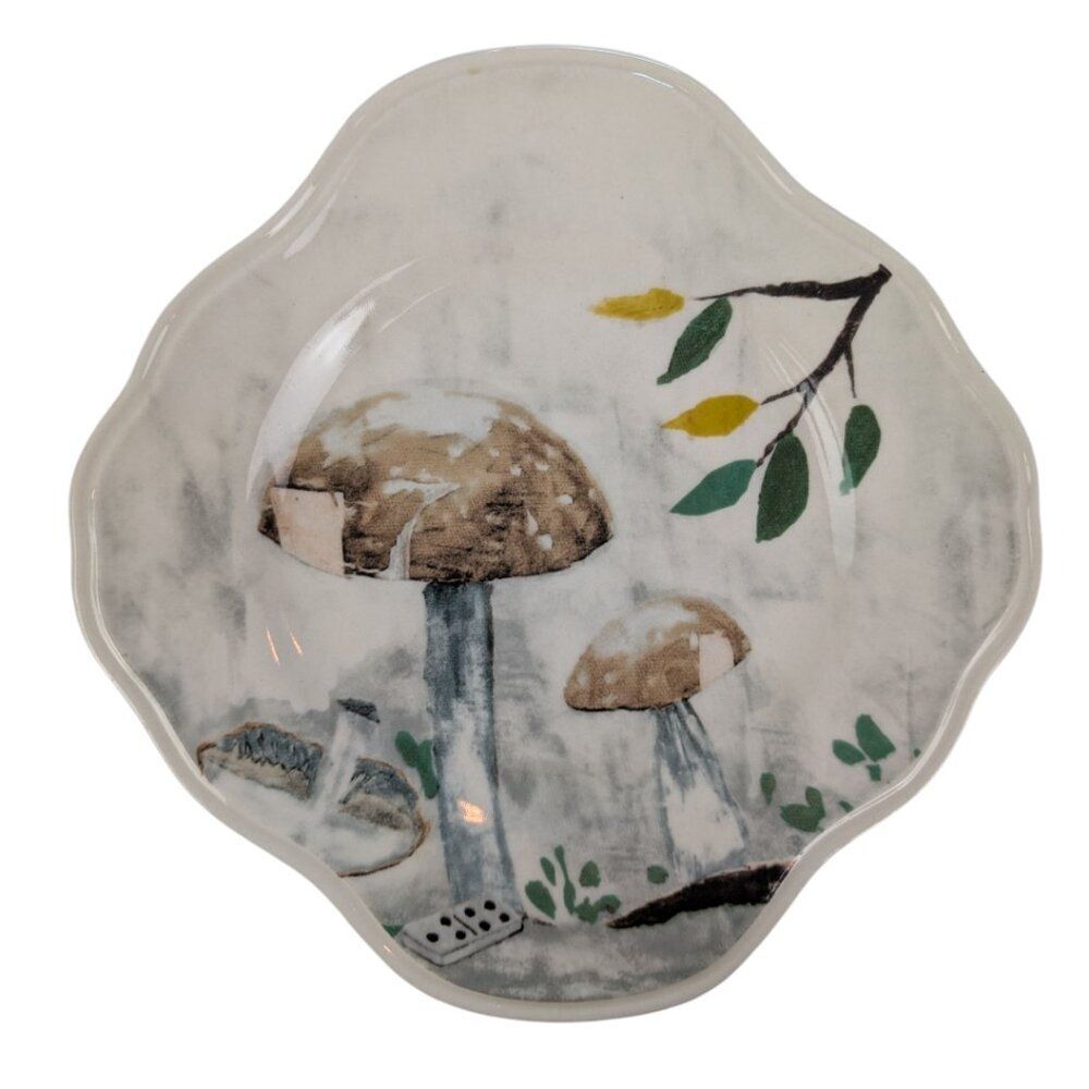 Anthropologie Rebecca Rebouche Curious Deciduous "Patch of Shade" Plate